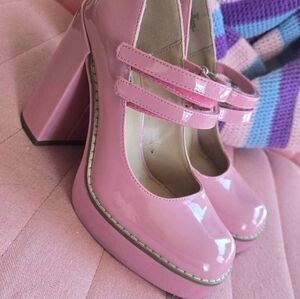Steve Madden Twice Pink Heels